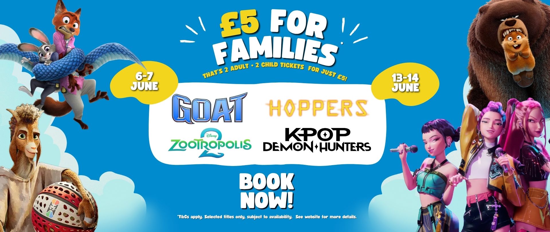 �5 FOR FAMILIES